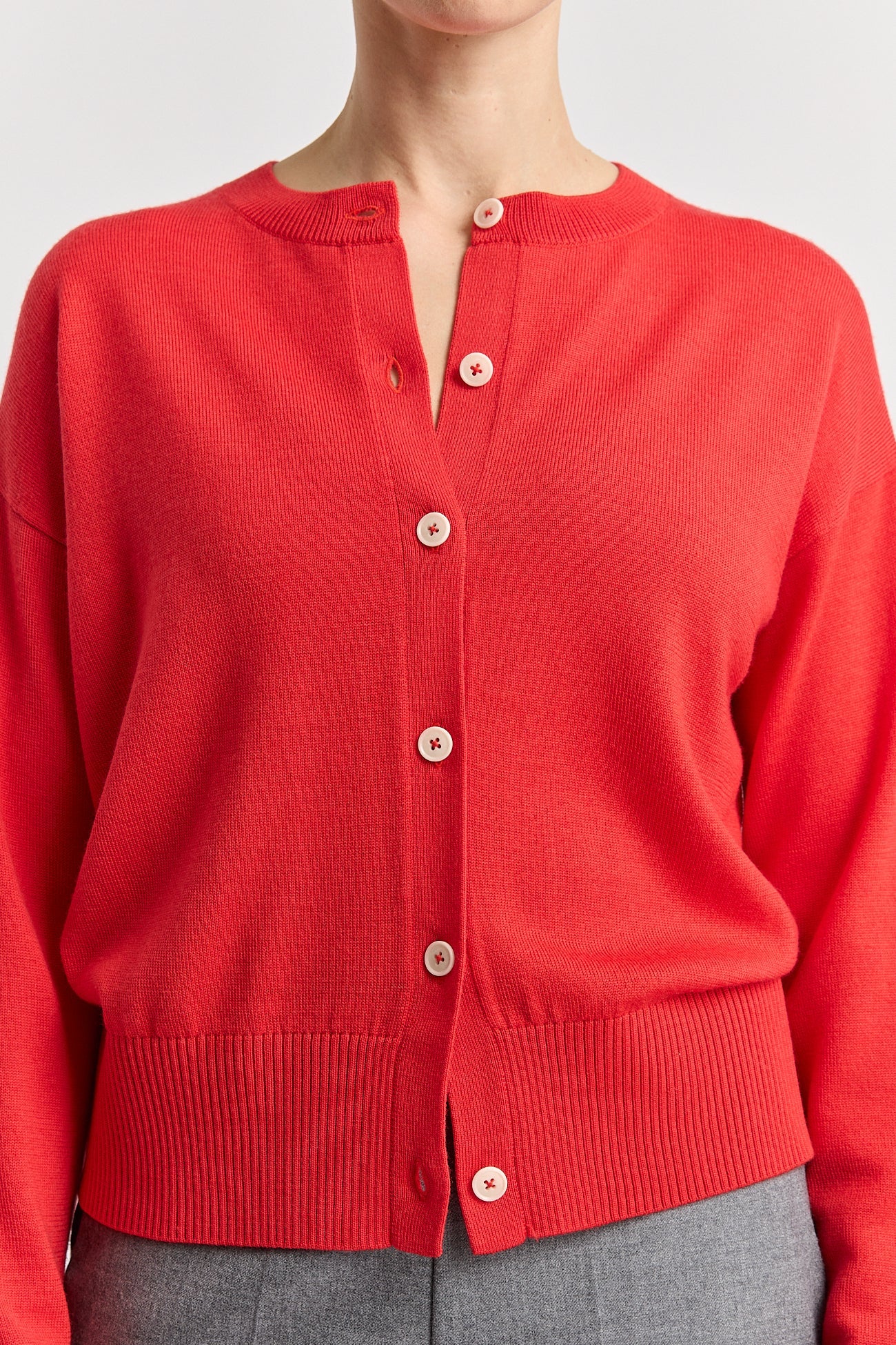 Fine knit cardigan - Poppy