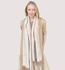 Scarf Two Tone -Camel/Beige