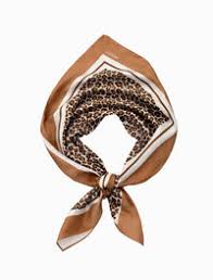 Square Scarf Leopard