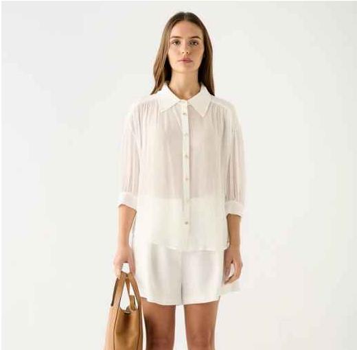 Vision Blouse - Cloud