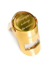 Champagne Stopper Gold