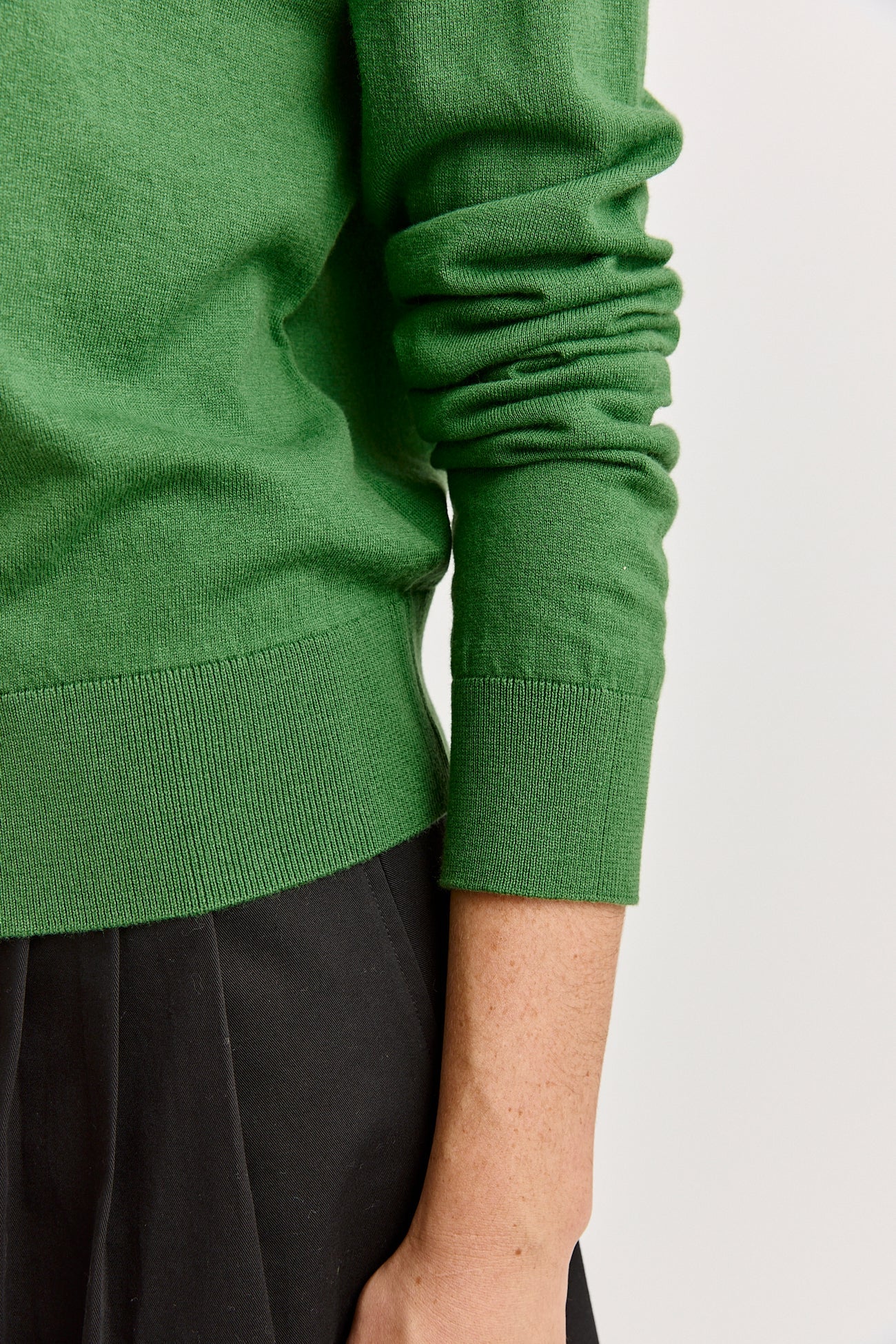 Fine crew cardigan - Spring