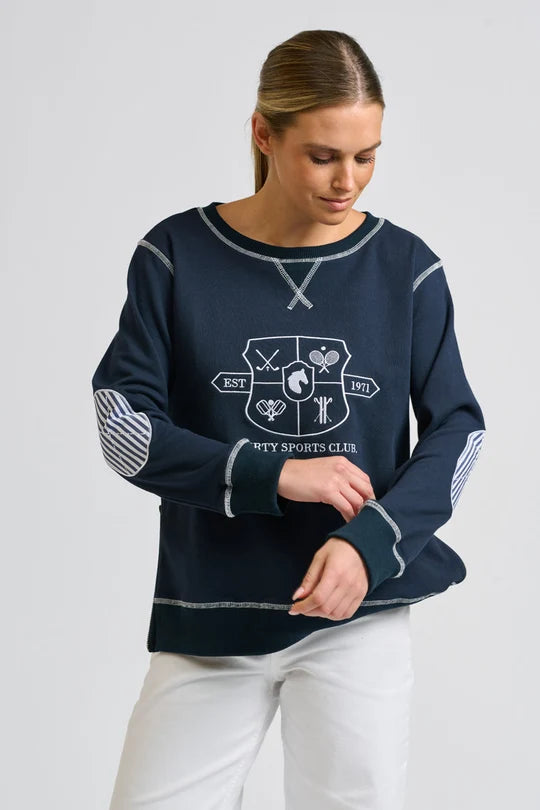 Zippy Classic Zipside Sweatshirt - Ssc Navy