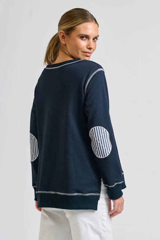 Zippy Classic Zipside Sweatshirt - Ssc Navy