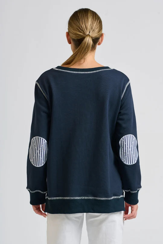 Zippy Classic Zipside Sweatshirt - Ssc Navy