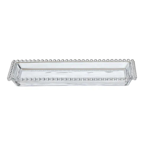Maya Glass Rectangle Platter