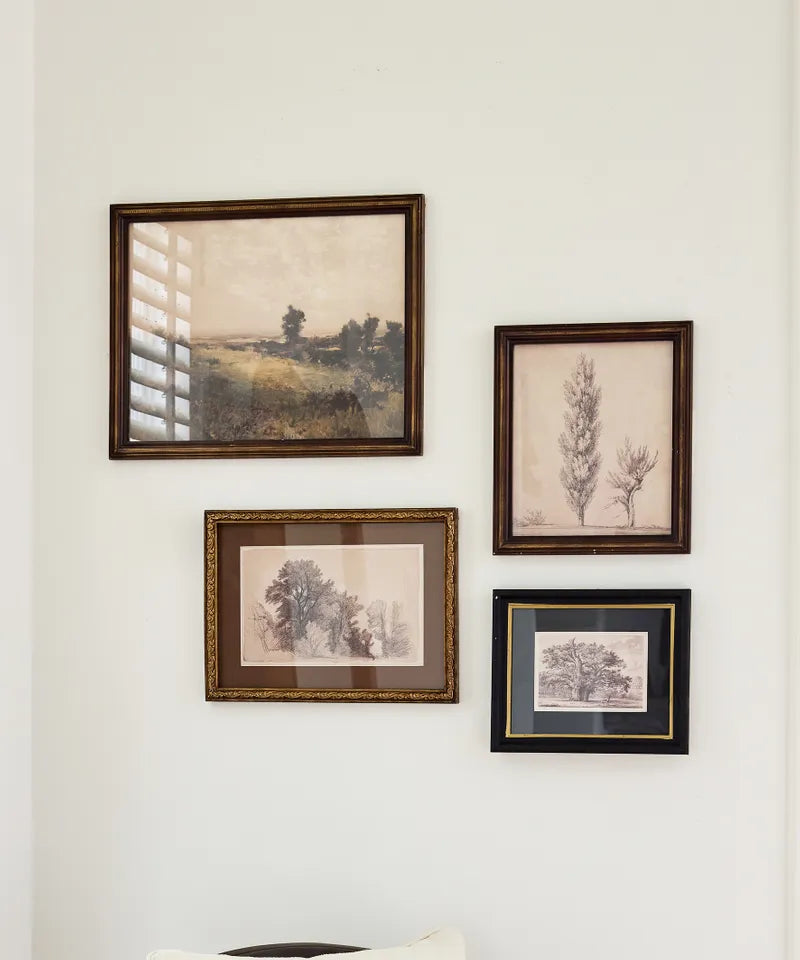 Oak Tree Pencil Wall Art
