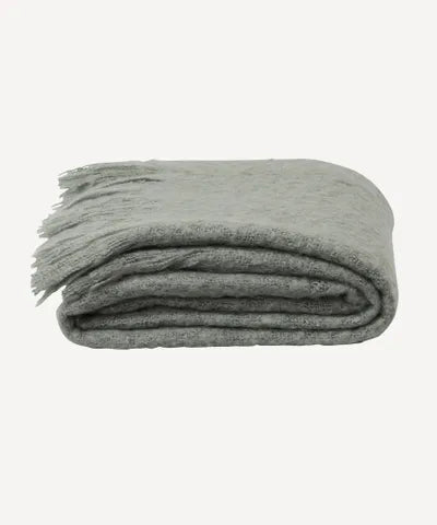 Throw Tassle Grey