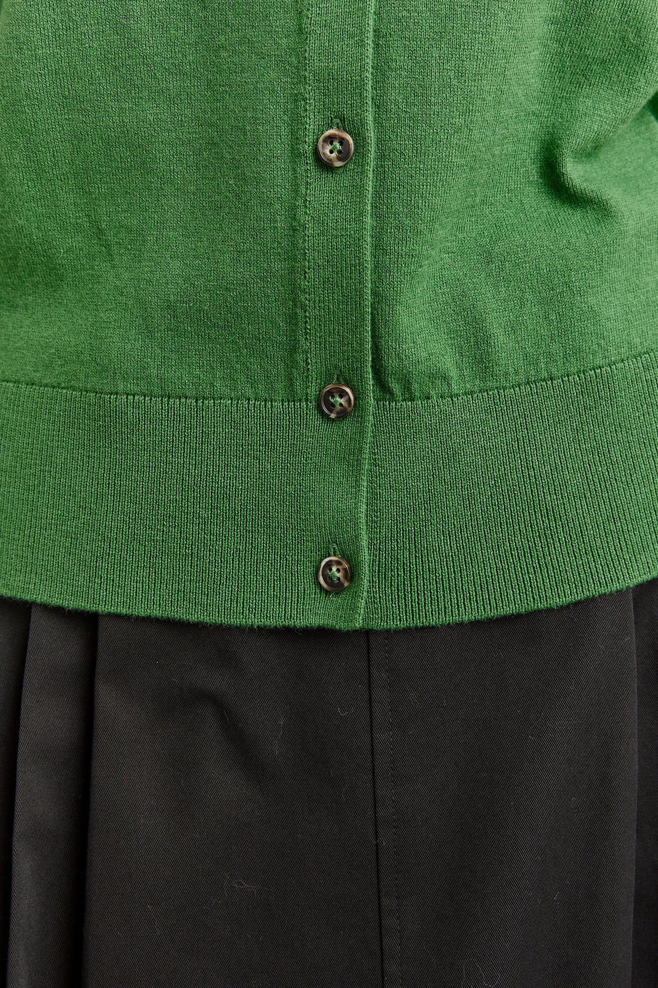 Fine crew cardigan - Spring