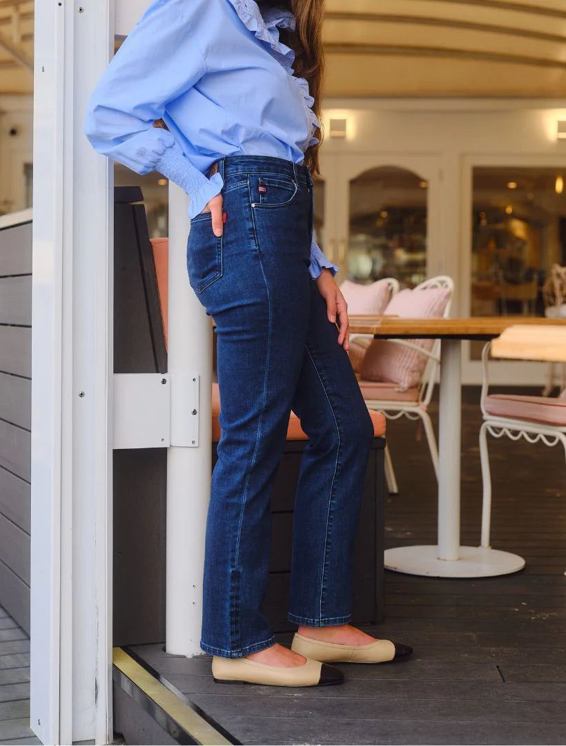 Jenna Straight Leg Jean Indigo