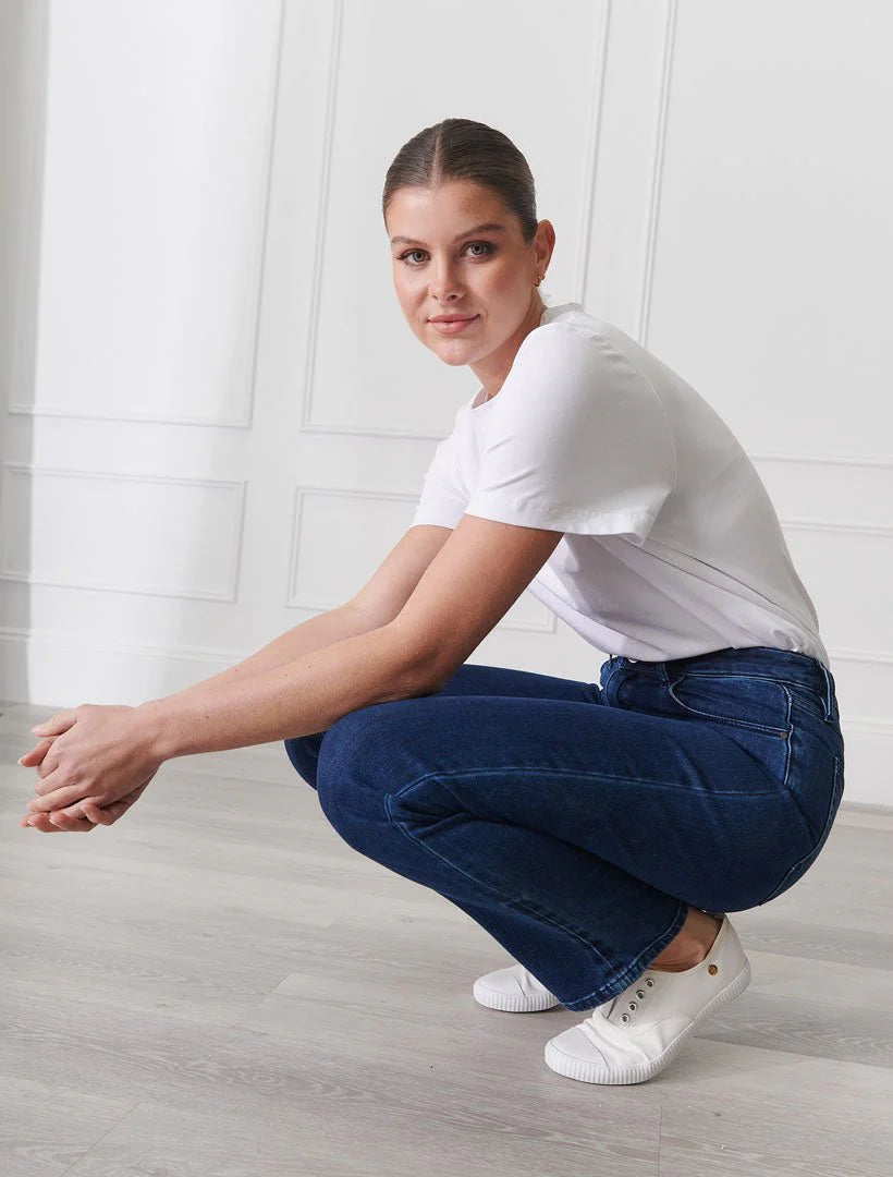 Jenna Straight Leg Jean Indigo