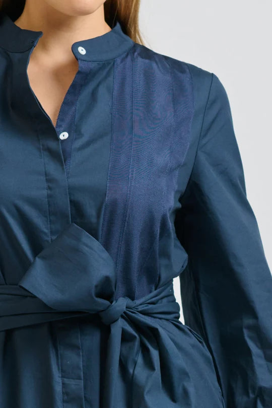 Coco Longline Dress - French Navy