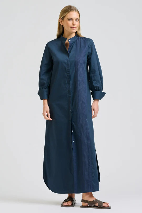 Coco Longline Dress - French Navy