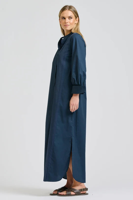 Coco Longline Dress - French Navy