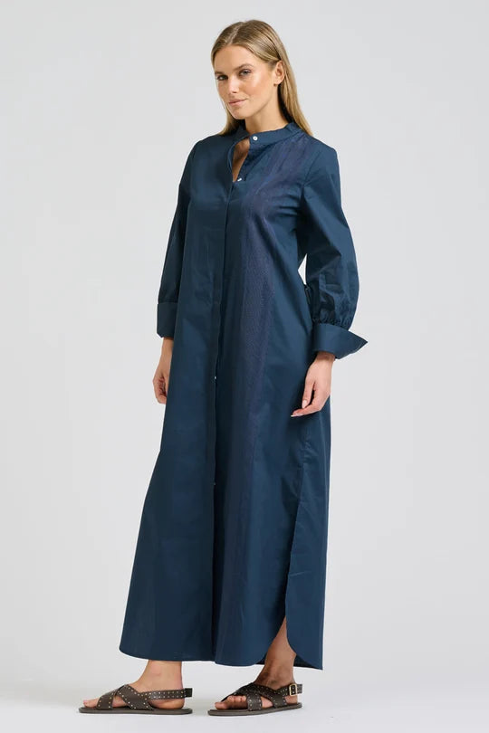 Coco Longline Dress - French Navy