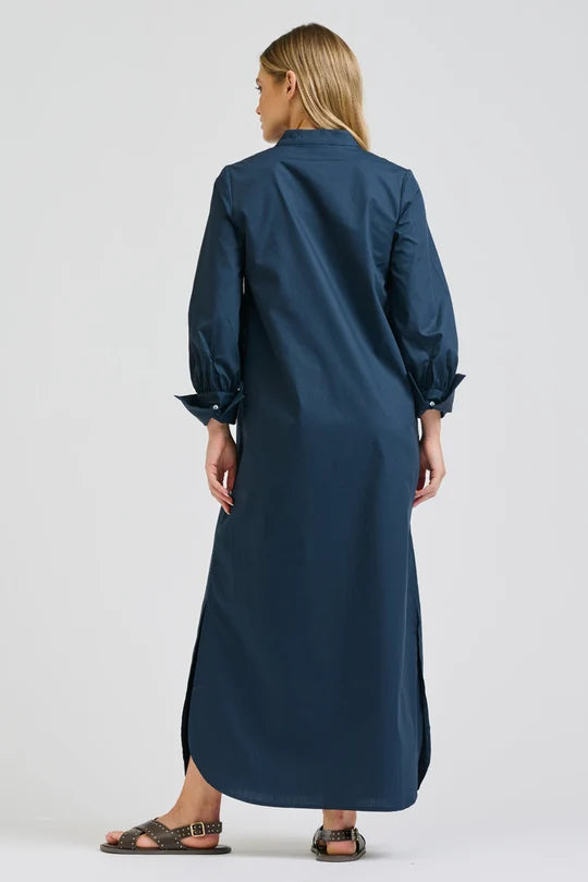 Coco Longline Dress - French Navy