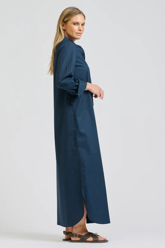 Coco Longline Dress - French Navy