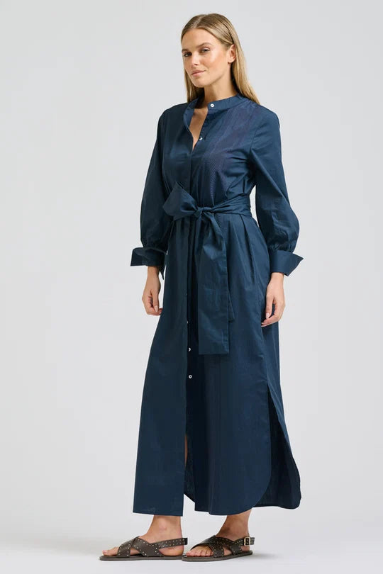 Coco Longline Dress - French Navy