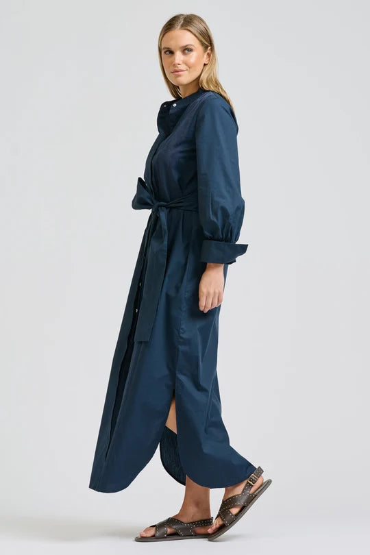 Coco Longline Dress - French Navy