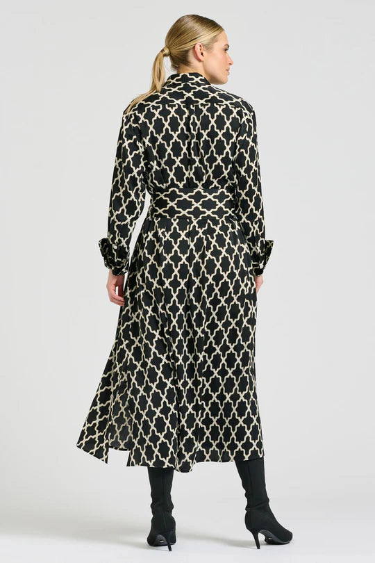 The Amelie Shirtdress - Moroccan Print
