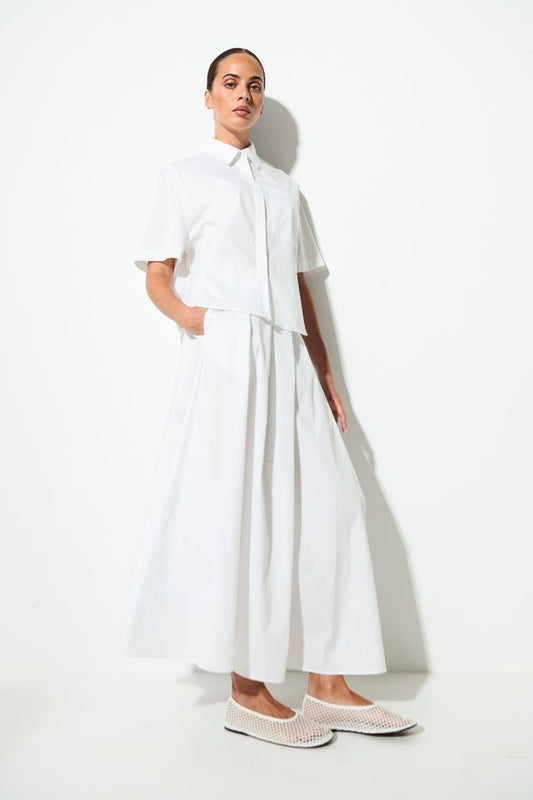 Sacher White Skirt by Lounge the Label