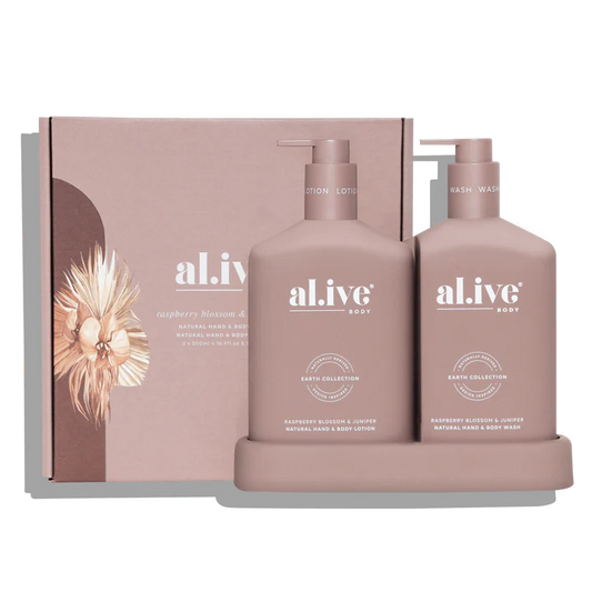 WASH & LOTION DUO - RASPBERRY BLOSSOM & JUNIPER