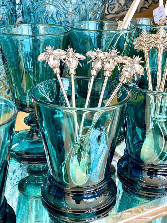 Crystal bee spoon