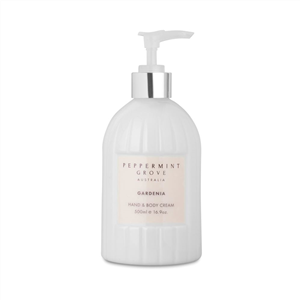 Gardenia Hand & Body Cream by Peppermint Grove Australia