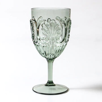 Acrylic Wine Glass - Green
