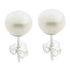 Freshwater Pearl Studs - 10mm